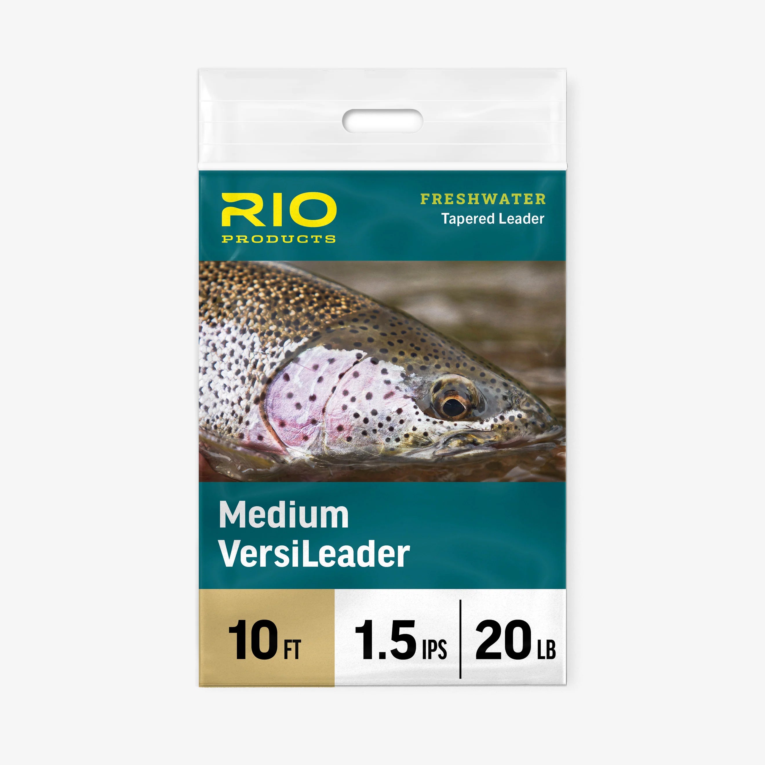 Rio Medium Trout Versileader 10ft - Sportinglife Turangi